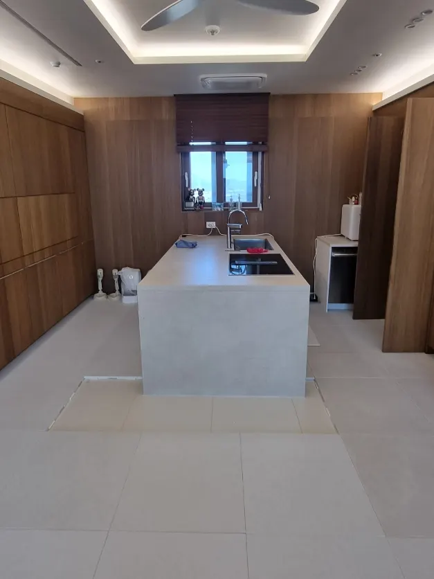 주방 아일랜드식탁절단 세라믹상판컷팅 리폼 2