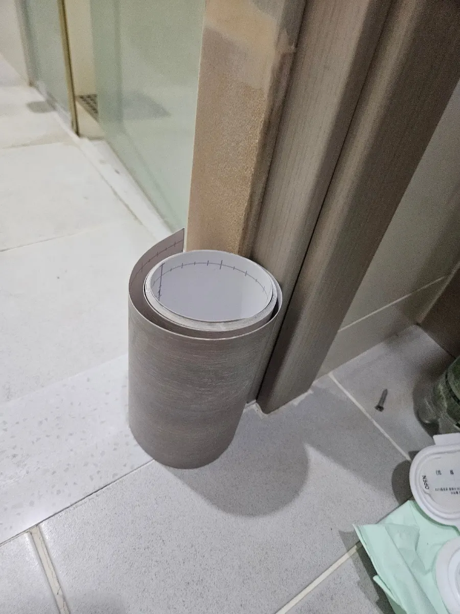 물에불은 욕실문틀수리 몰딩보수 새것처럼복원 8